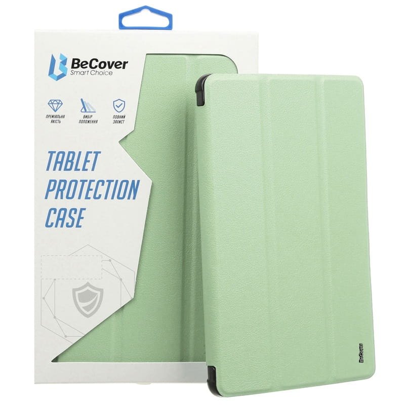 Чохол BeCover Tri Fold Soft TPU Silicone для Apple iPad Air 11" M2 2024 Green (711407)