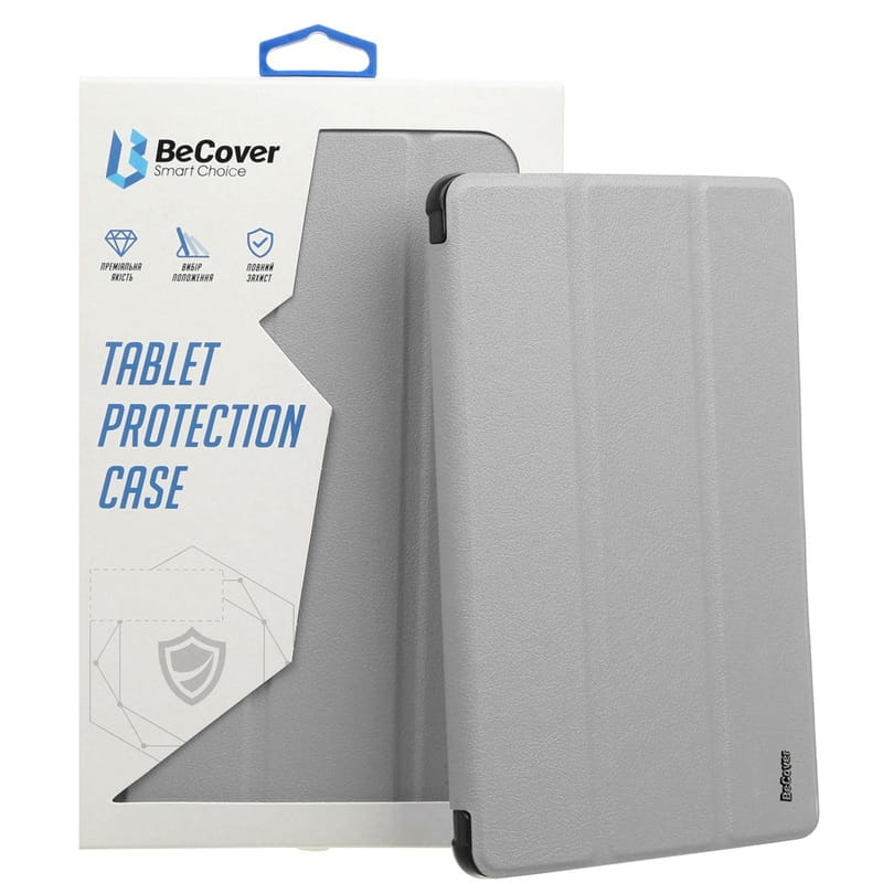 Чохол BeCover Tri Fold Soft TPU Silicone для Apple iPad Air 11" M2 2024 Gray (711408)