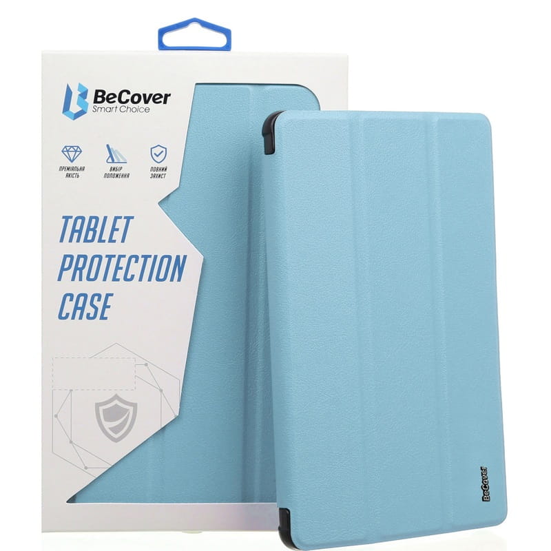 Чохол BeCover Tri Fold Soft TPU Silicone для Apple iPad Air 11" M2 2024 Light Blue (711409)