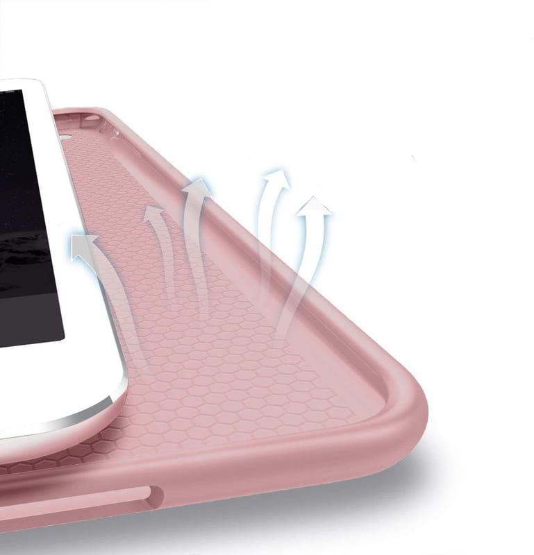 Чохол BeCover Tri Fold Soft TPU Silicone для Apple iPad Air 11" M2 2024 Pink (711410)