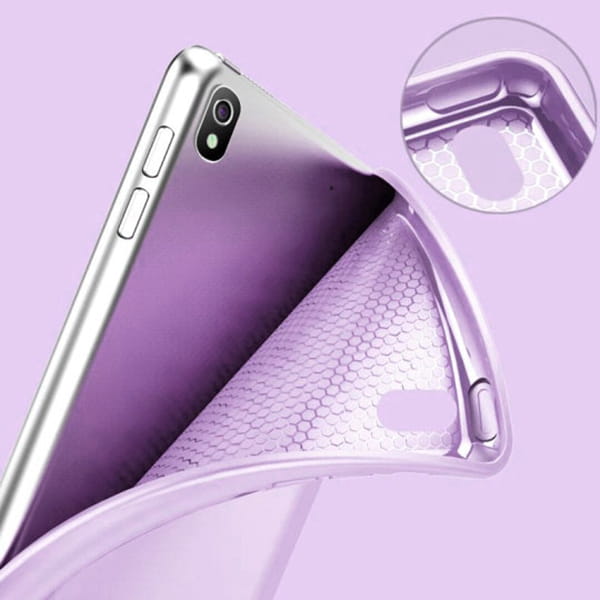 Чохол BeCover Tri Fold Soft TPU Silicone для Apple iPad Air 11" M2 2024 Purple (711411)