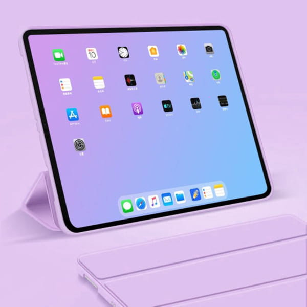 Чохол BeCover Tri Fold Soft TPU Silicone для Apple iPad Air 11" M2 2024 Purple (711411)