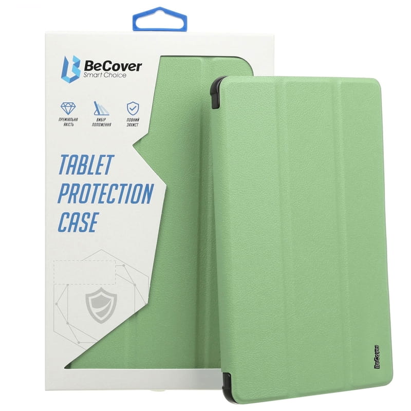 Чохол-книжка BeCover Tri Fold Soft TPU Silicone для Apple iPad Air (4/5) 2020/2022 10.9" Green (711131)