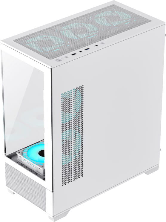 Корпус GameMax Vista AW White