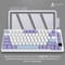 Фото - Клавіатура бездротова Ajazz AK820 Pro Flying Fish Switch Purple RGB With Screen (AK820PRO-FF-PWB) | click.ua