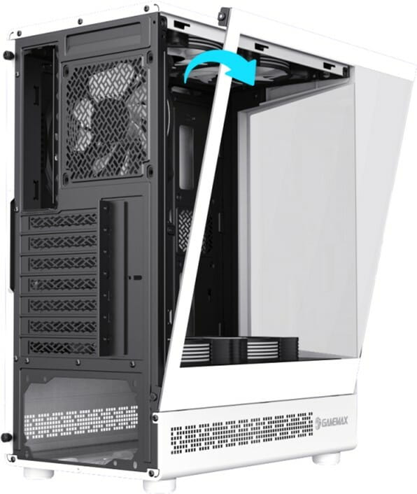 Корпус GameMax Vista COC AW White