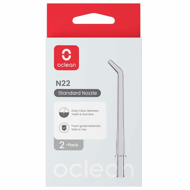 Насадка для ирригатора Oclean Nozzle Standard N22 для W10 Lite 2 шт (6970810557565)