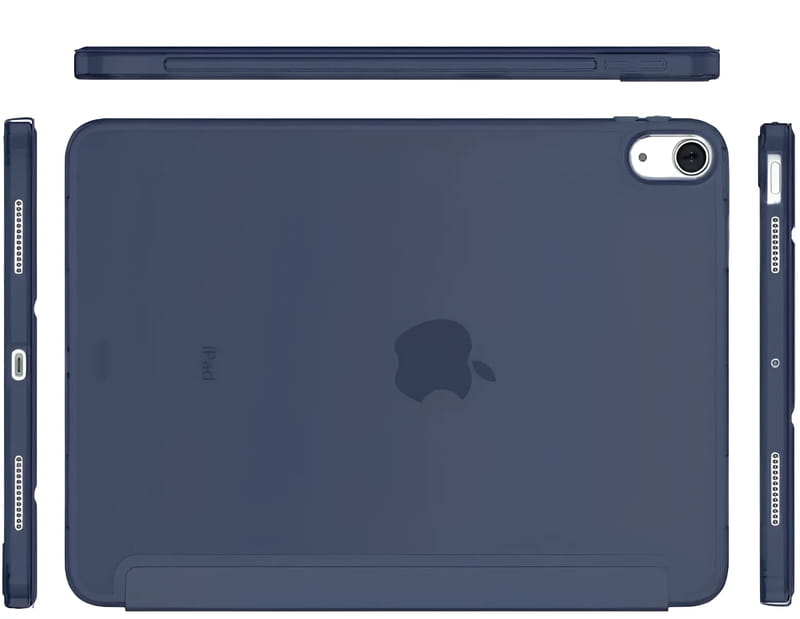 Чохол BeCover Tri Fold Hard для Apple iPad Air 11" M2 2024 Deep Blue (711413)