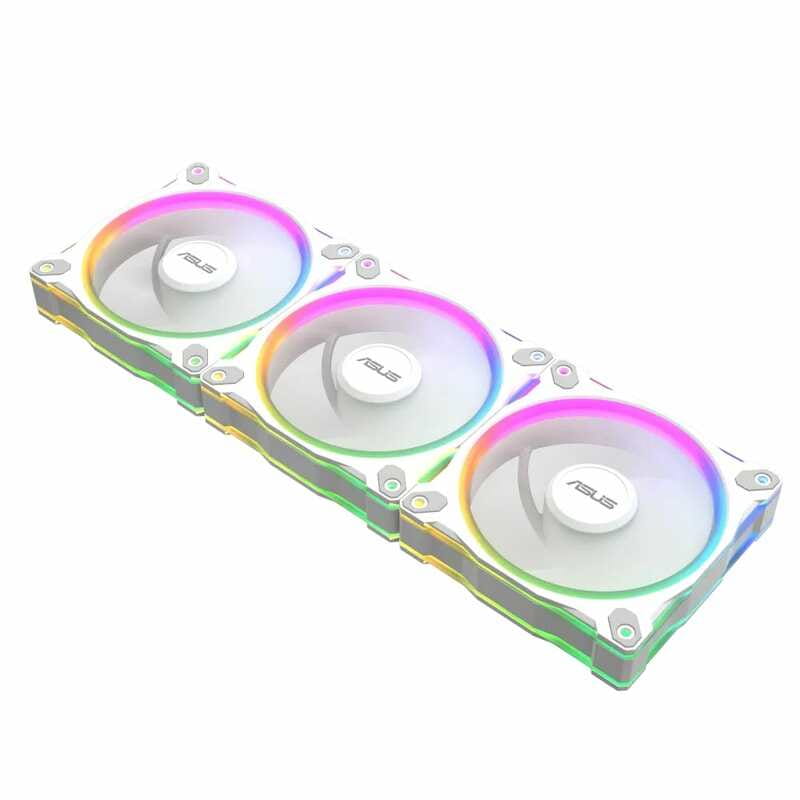 Вентилятор Asus Prime MR120 ARGB Reverse White 3in1 (90DA00L3-B09020)