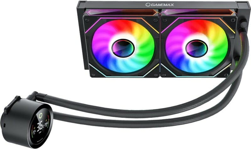Система водяного охолодження GameMax IceBurg 240 Digital Black