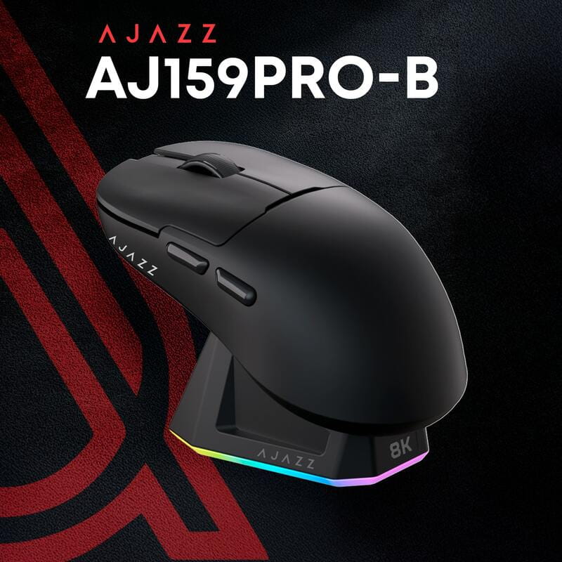 Мышь беспроводная Ajazz AJ159Pro White (AJ159-PRO-W)