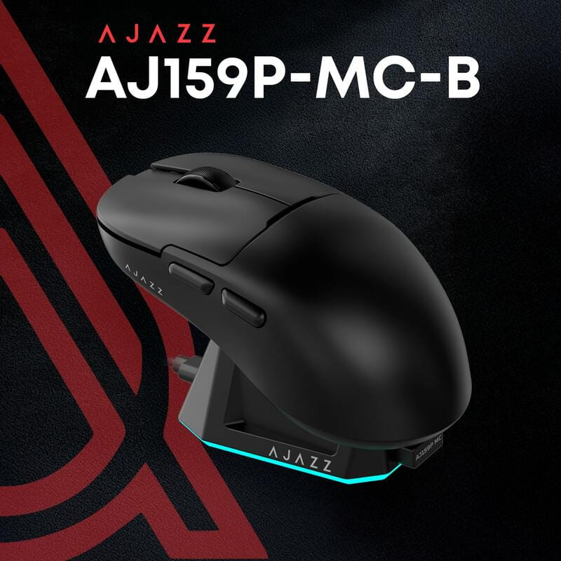 Миша бездротова Ajazz AJ159P MC Black (AJ159P-MC-B)