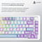 Фото - Клавіатура Ajazz AK820 Max Magnetic Switch White (AK820MAX-WM-PWB) | click.ua