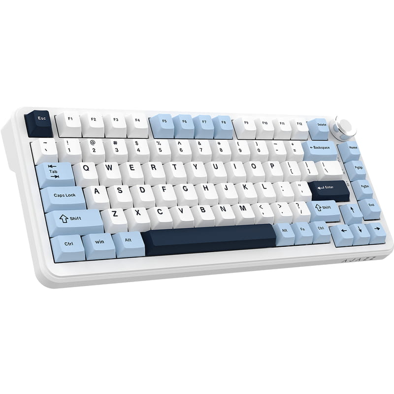 Клавиатура беспроводная Ajazz AK820 Max Plus Day Dream Switch White (AK820MAX-DD-BWD)