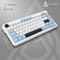 Фото - Клавиатура беспроводная Ajazz AK820 Max Plus Day Dream Switch White (AK820MAX-DD-BWD) | click.ua