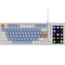Фото - Клавіатура Ajazz AKP815 Huano Red Switch White (AKP815-R-WBO) | click.ua