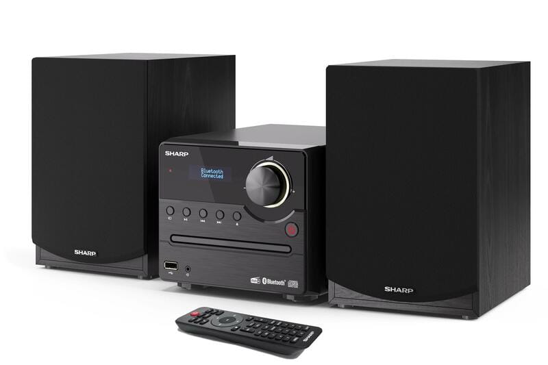Мікросистема Sharp Micro Sound System Black (XL-B517D(BK))