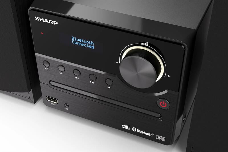 Мікросистема Sharp Micro Sound System Black (XL-B517D(BK))