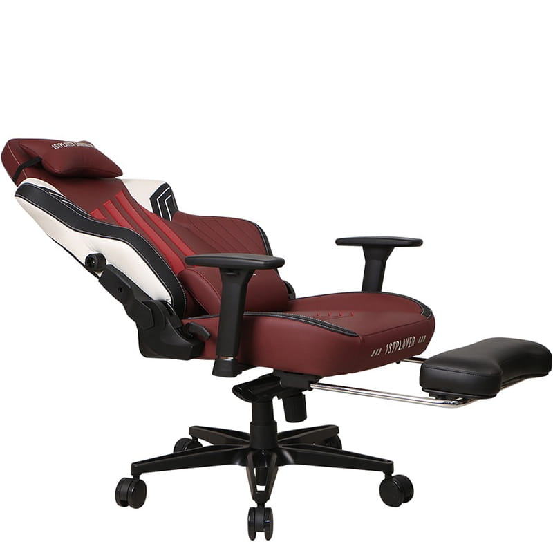 Кресло для геймеров 1stPlayer Duke Black White Red