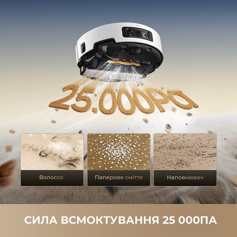 Робот-пилосос Dreame Aqua 10 Ultra Track Complete White (RLR81CE-1-WH)