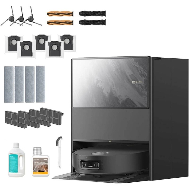 Робот-пилосос Dreame Aqua 10 Ultra Track Complete Black (RLR81CE-1-BL)