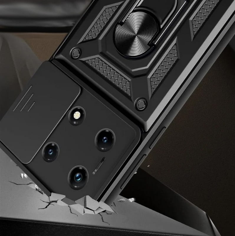 Чeхол-накладка BeCover Military для Infinix Note 30 NFC (X6833B) Black (711000)