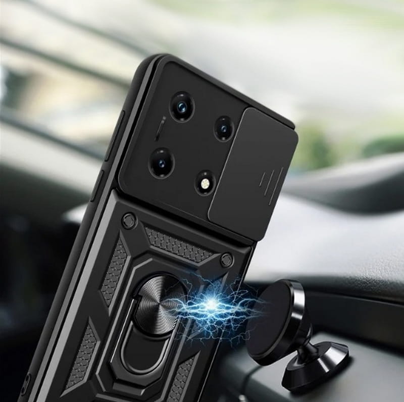 Чeхол-накладка BeCover Military для Infinix Note 30 NFC (X6833B) Black (711000)
