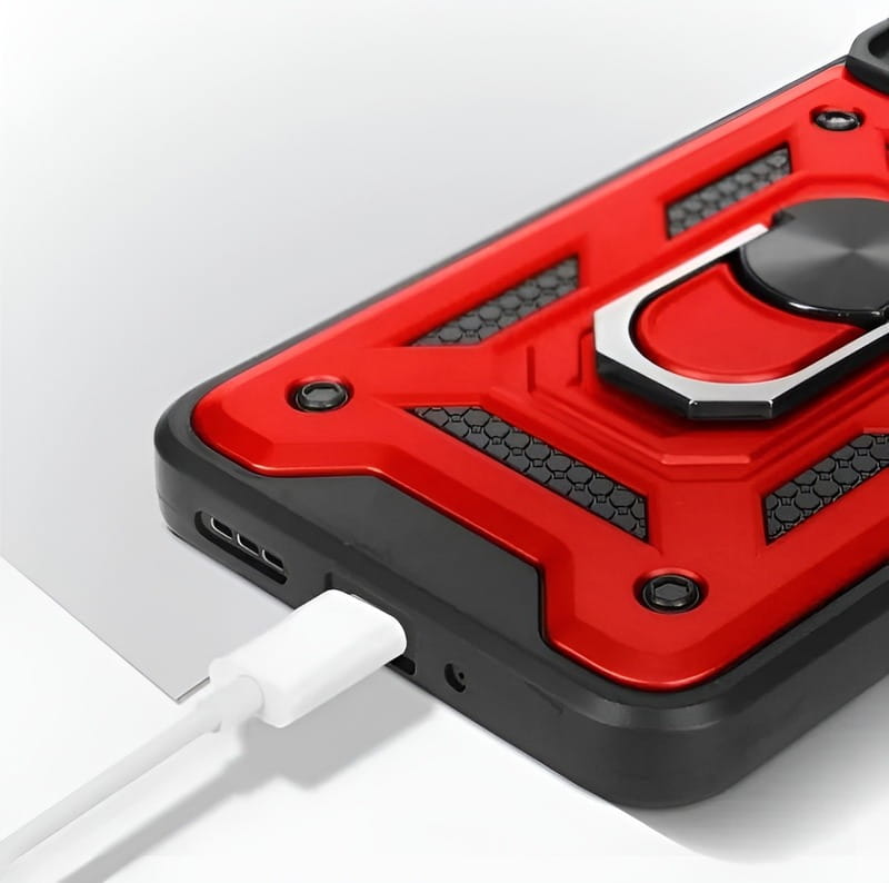 Чохол-накладка BeCover Military для Poco X6 5G Red (711009)