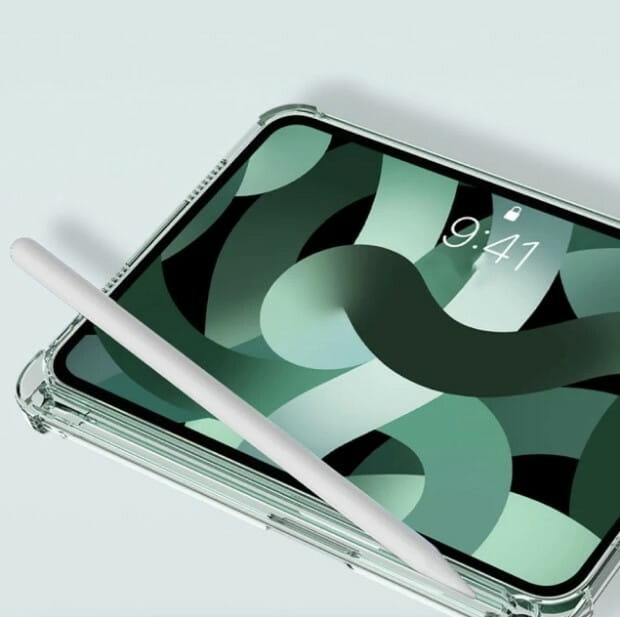 Чохол BeCover TPU Edge з кріпленням Apple Pencil для Apple iPad Air 11" M2 2024 Dark Green (711433)