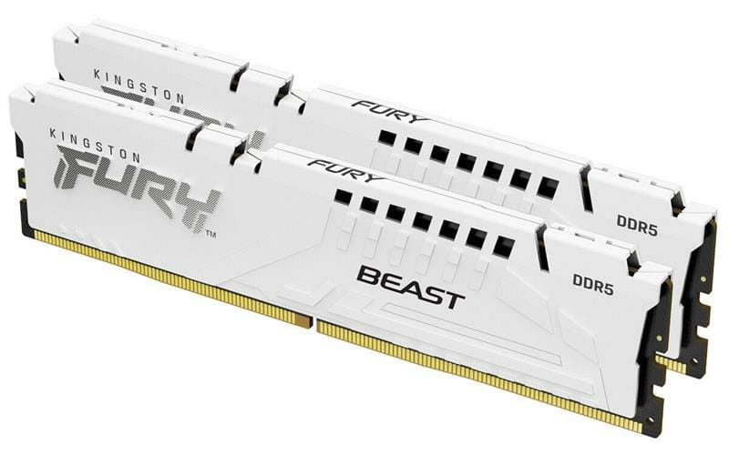 Модуль пам`ятi DDR5 2х16GB/6000 Kingston Fury Beast White (KF560C36BWE2K2-32)