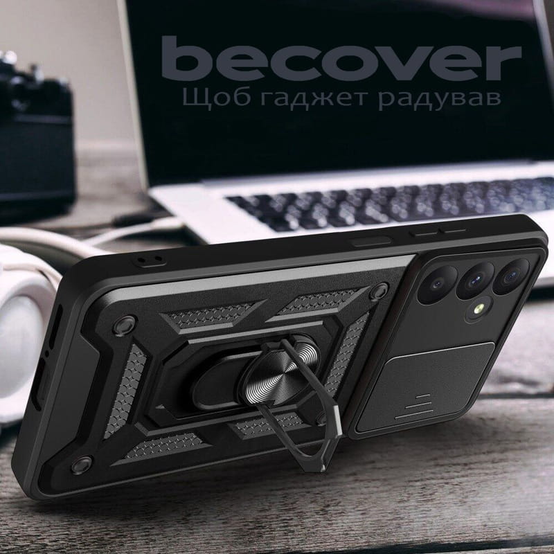 Чохол-накладка BeCover Military для Samsung Galaxy A35 5G SM-A356 Black (711014)