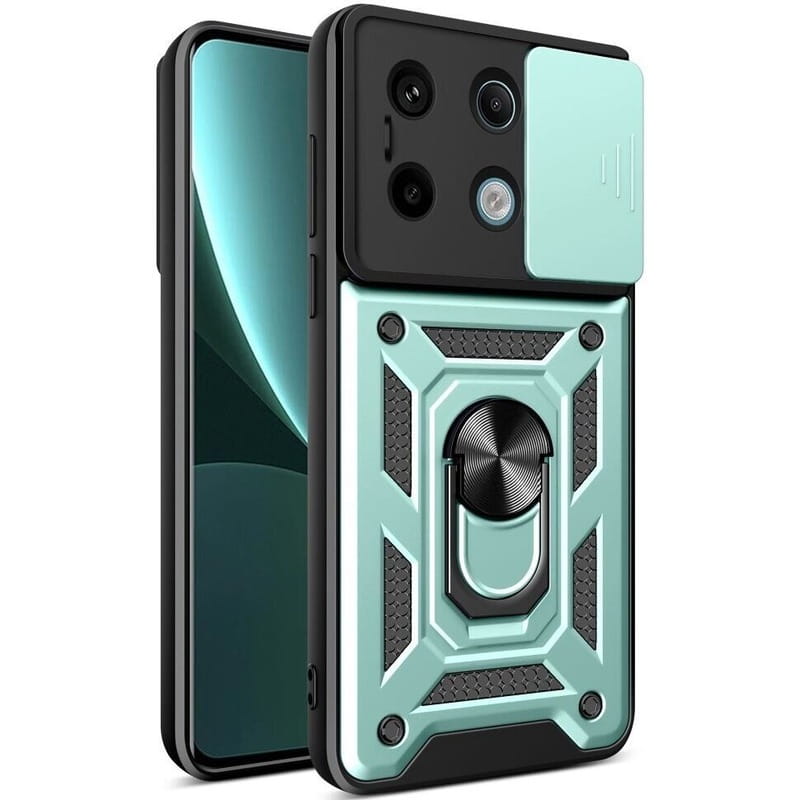 Чохол-накладка BeCover Military для Xiaomi Redmi Note 13 Pro 4G Dark Green (711026)