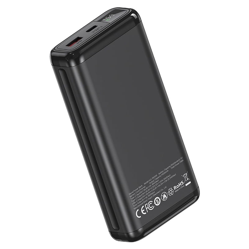 Универсальная мобильная батарея XO PB309 20000mAh 22.5W Black