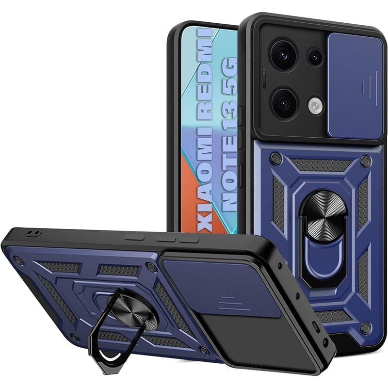 Чeхол-накладка BeCover Military для Xiaomi Redmi Note 13 5G Blue (711031)