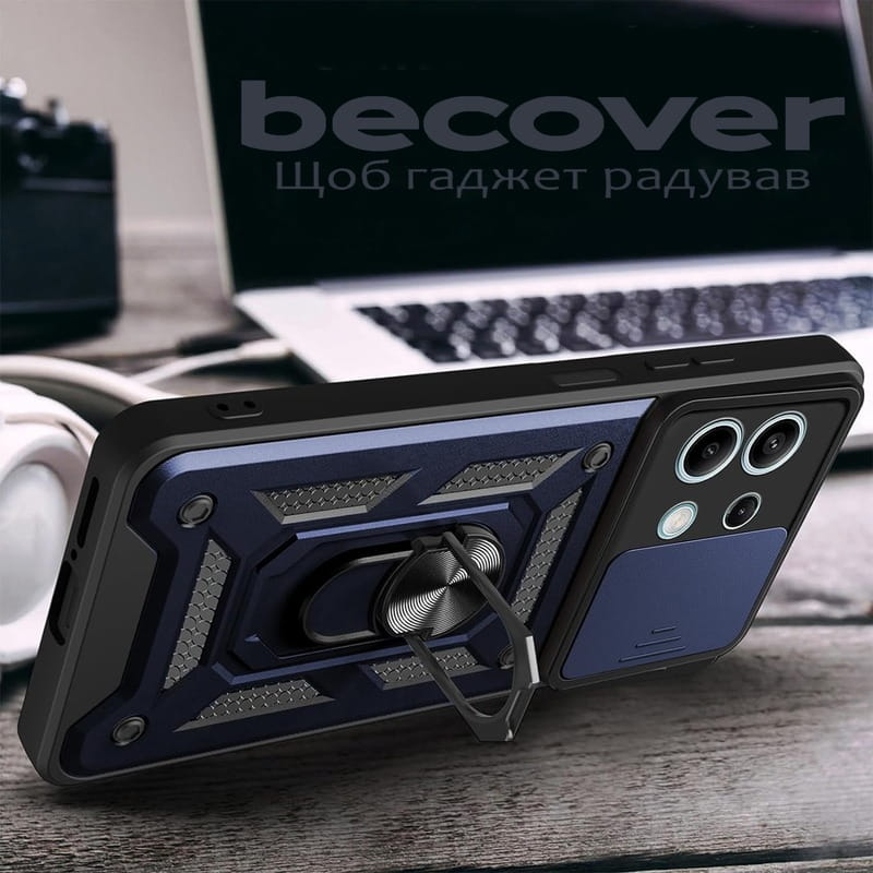 Чeхол-накладка BeCover Military для Xiaomi Redmi Note 13 5G Blue (711031)