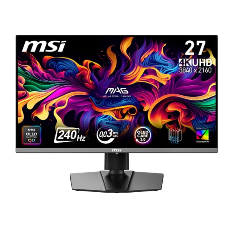 Монітор MSI 27" MAG 272UP QD-OLED X24 Black 240Hz