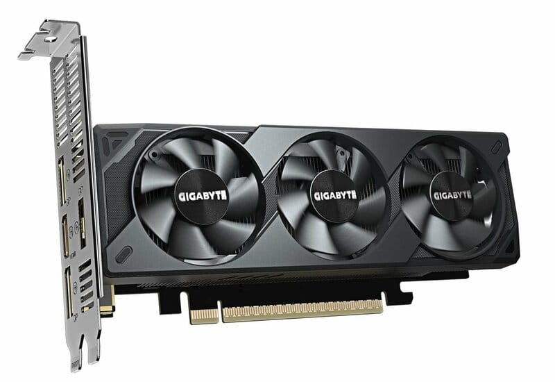 Відеокарта GF RTX 5060 8GB GDDR7 Low Profile OC Gigabyte (GV-N5060OC-8GL)