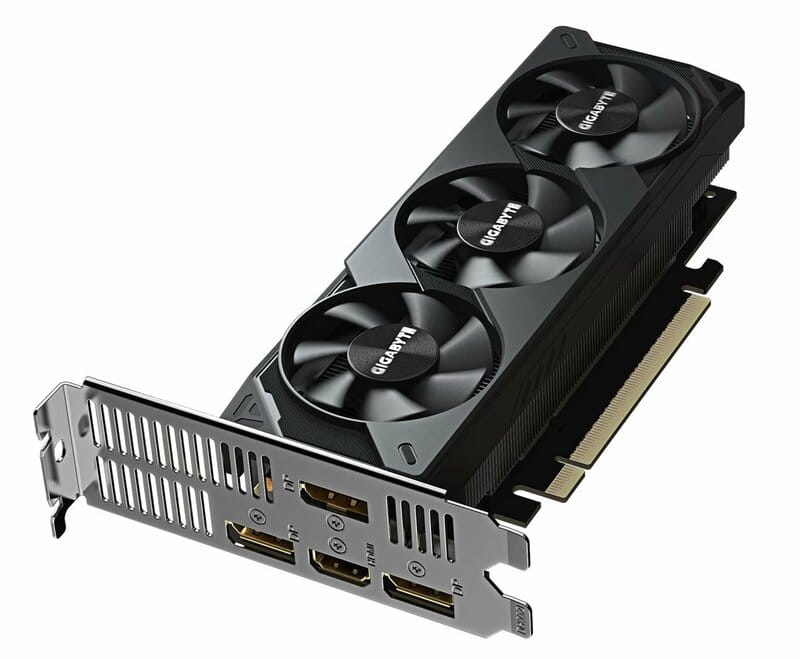 Відеокарта GF RTX 5060 8GB GDDR7 Low Profile OC Gigabyte (GV-N5060OC-8GL)