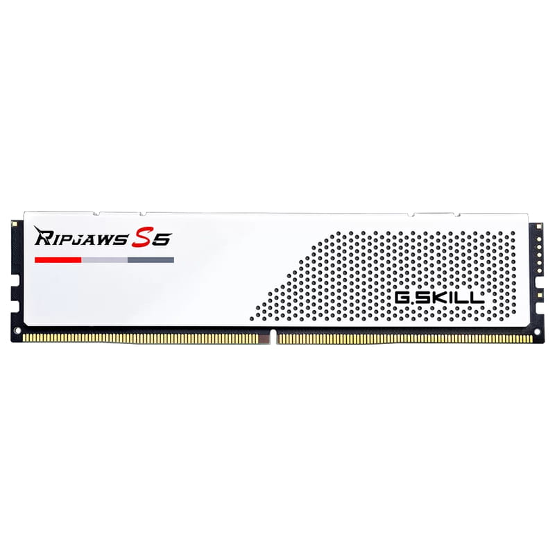 Модуль памяти DDR5 2x16GB/5600 G.Skill Ripjaws S5 White (F5-5600J4040C16GX2-RS5W)