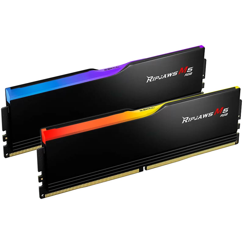 Модуль памяти DDR5 2x16GB/6000 G.Skill Ripjaws M5 RGB Black (F5-6000J3636F16GX2-RM5RK)