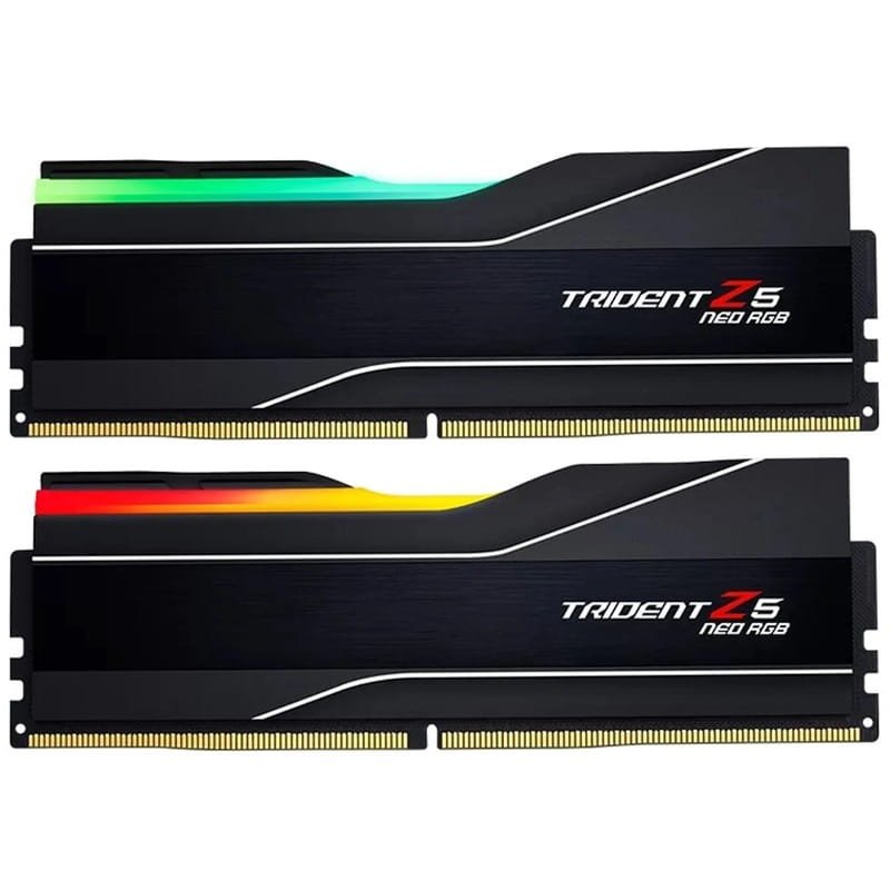 Модуль памяти DDR5 2x16GB/6400 G.Skill Trident Z5 Neo RGB Black (F5-6400J3239G16GX2-TZ5NR)