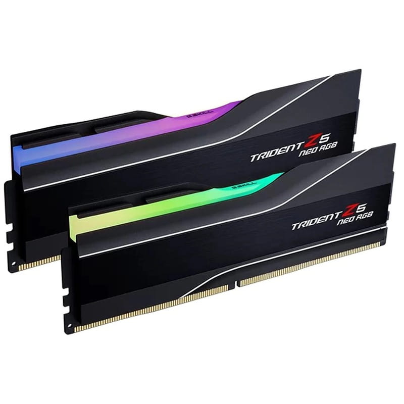 Модуль памяти DDR5 2x16GB/6400 G.Skill Trident Z5 Neo RGB Black (F5-6400J3239G16GX2-TZ5NR)