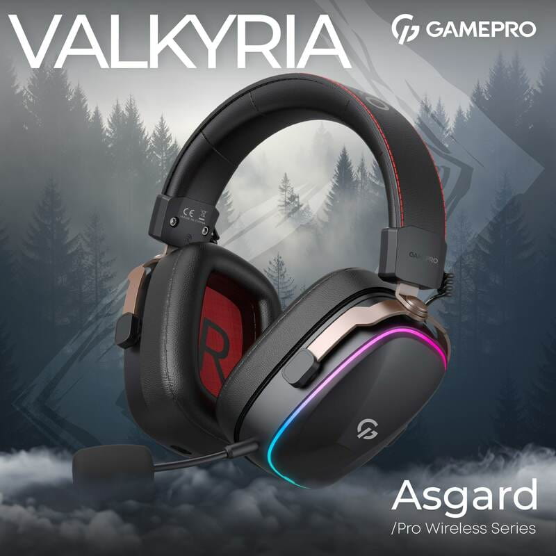 Гарнитура GamePro Asgard Valkyria Black (HSW249B)