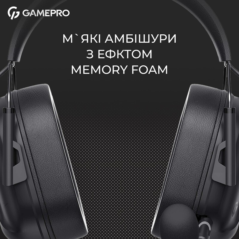 Гарнитура GamePro Genesis Hunter Black (HS1350B)