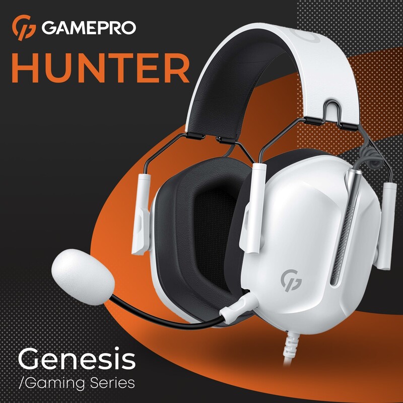 Гарнитура GamePro Genesis Hunter White (HS1350W)