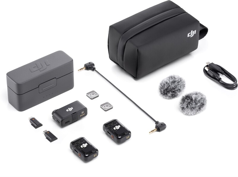 Микрофонная радиосистема DJI Mic 2 (2 TX + 1 RX + Charging Case) (CP.RN.00000325.01)