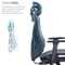 Фото - Крісло офісне OfficePro Atlas OC630-B-DG-DG Black/Dark Gray | click.ua