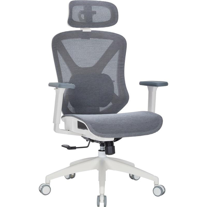 Крісло офісне OfficePro Atlas OC630-W-DG-DG White/Dark Gray