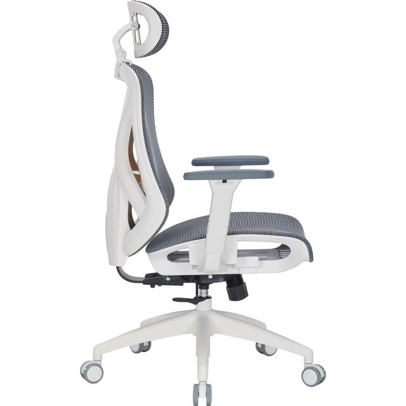 Крісло офісне OfficePro Atlas OC630-W-DG-DG White/Dark Gray