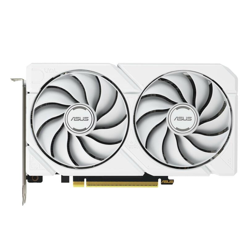 Відеокарта AMD Radeon RX 9060 XT 16GB GDDR6 Dual White Asus (DUAL-RX9060XT-16G-WHITE)